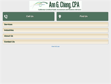 Tablet Screenshot of chiangcpa.com